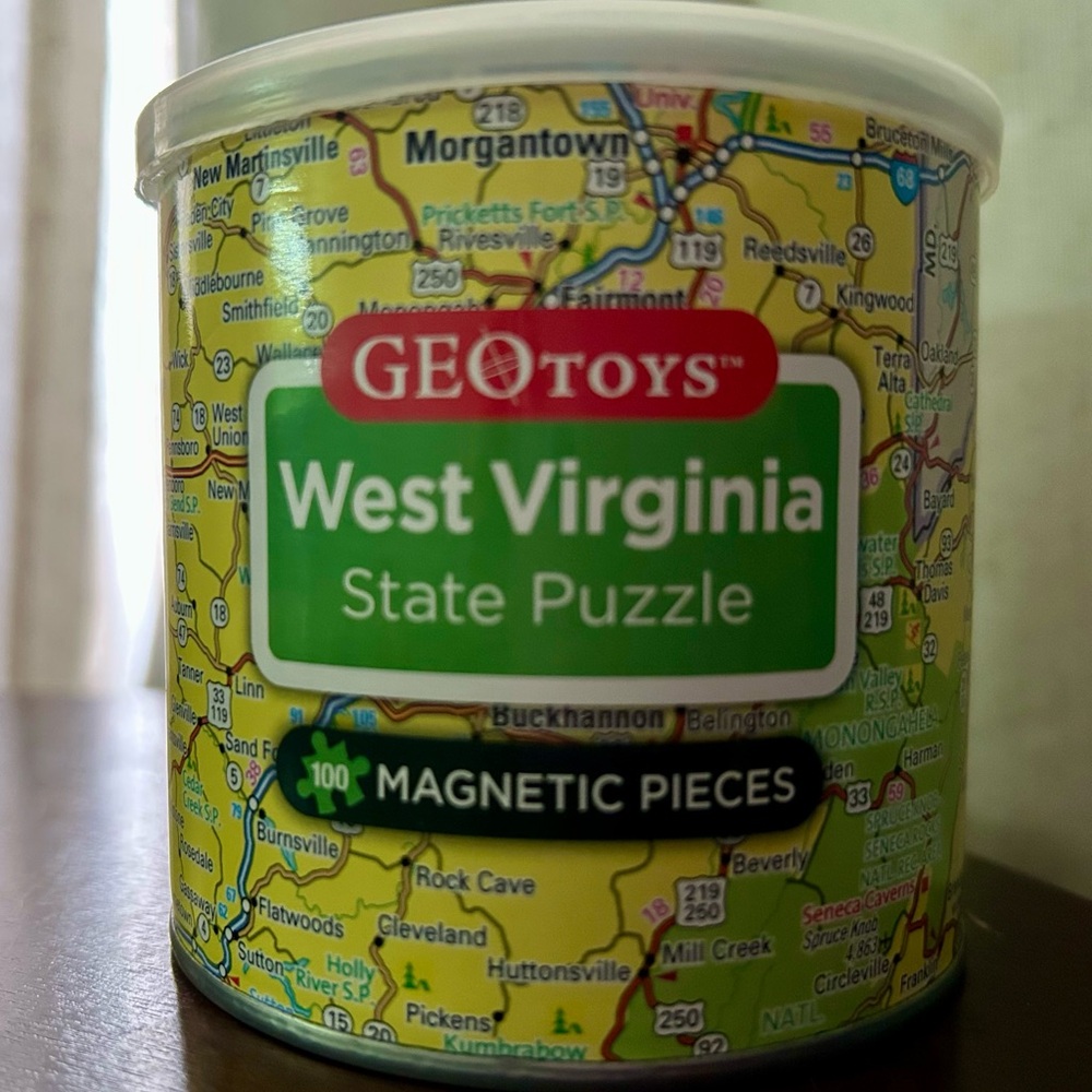GEOtoys West Virginia State Puzzle